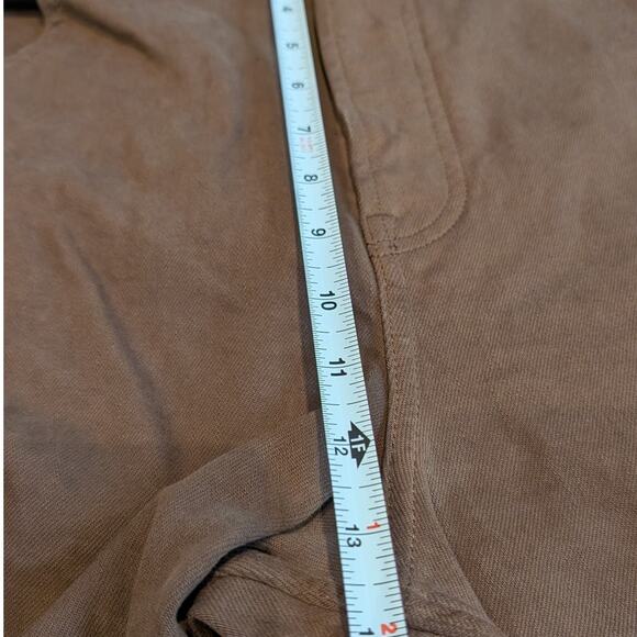 Everlane way high curve brown jeans 32r - Picture 6 of 9